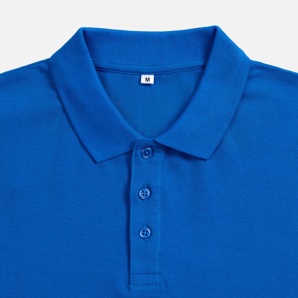 Рубашка поло унисекс Tervise, ярко-синяя — изображение 5