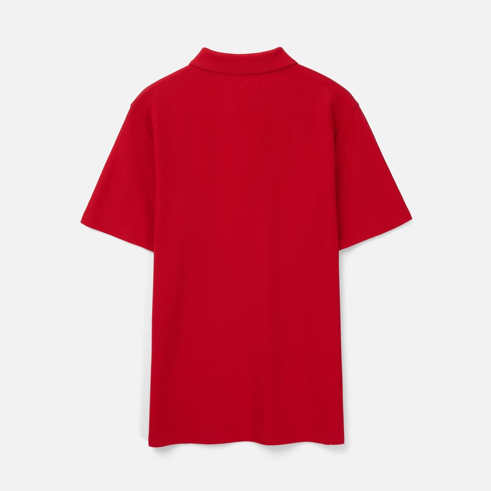 Рубашка поло унисекс Tervise, красная — изображение 4