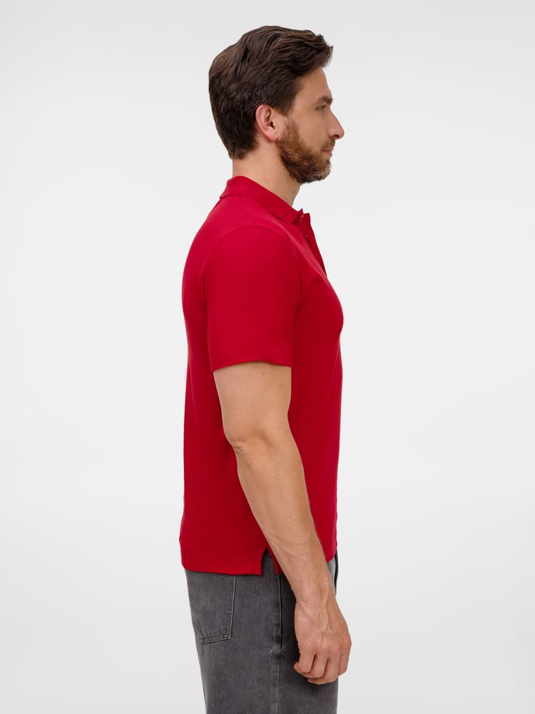 Рубашка поло унисекс Tervise, красная — изображение 7