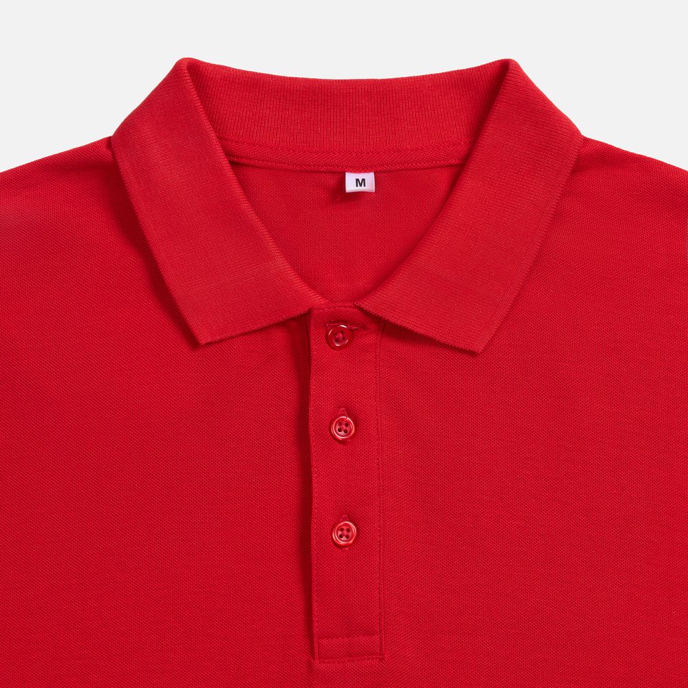 Рубашка поло унисекс Upswing, красная — изображение 4