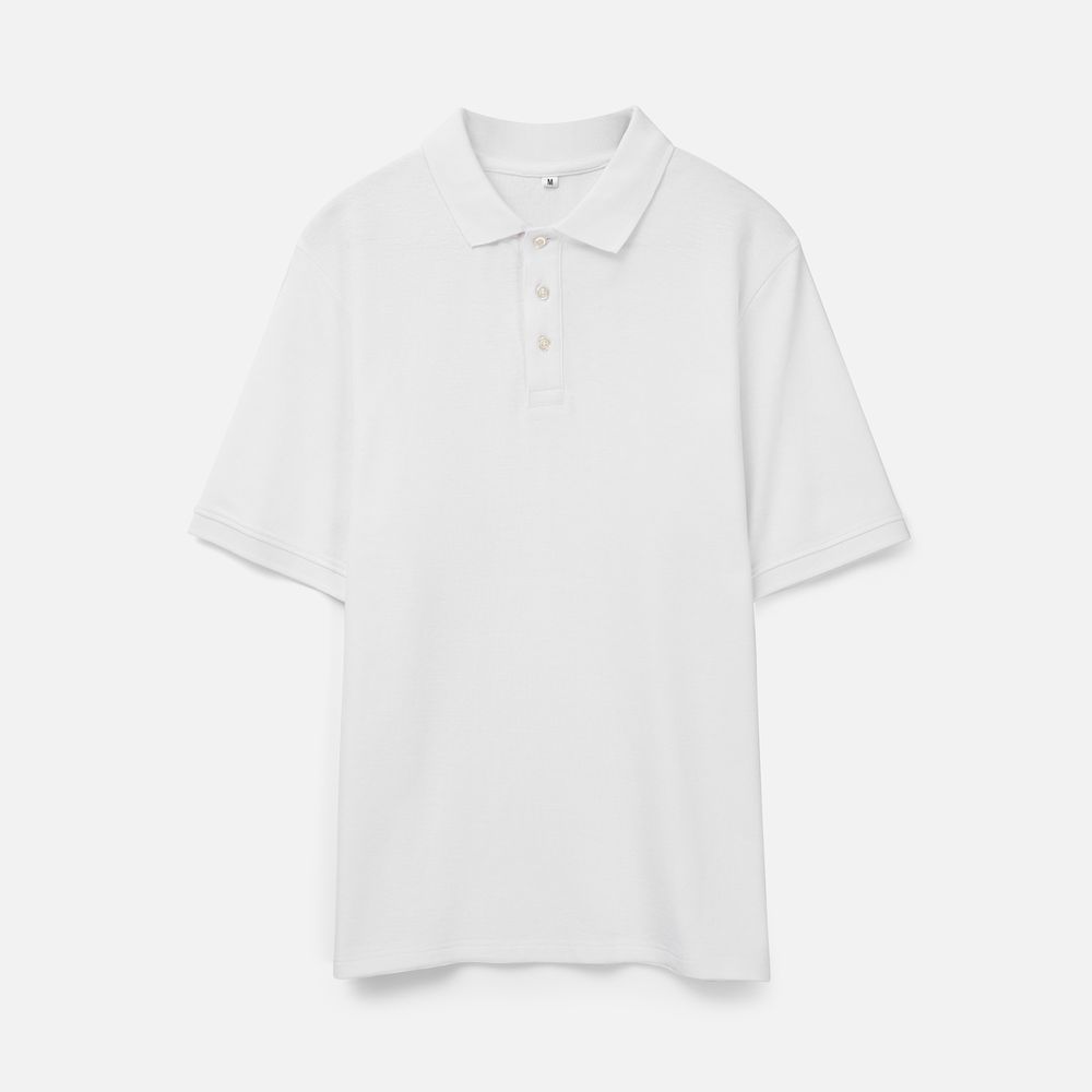 Рубашка поло унисекс Upswing, белая — изображение 3