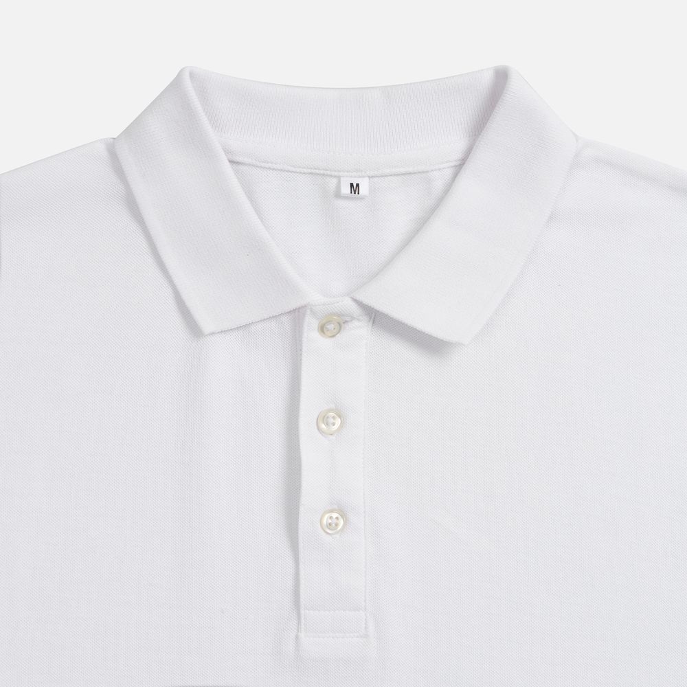 Рубашка поло унисекс Upswing, белая — изображение 5