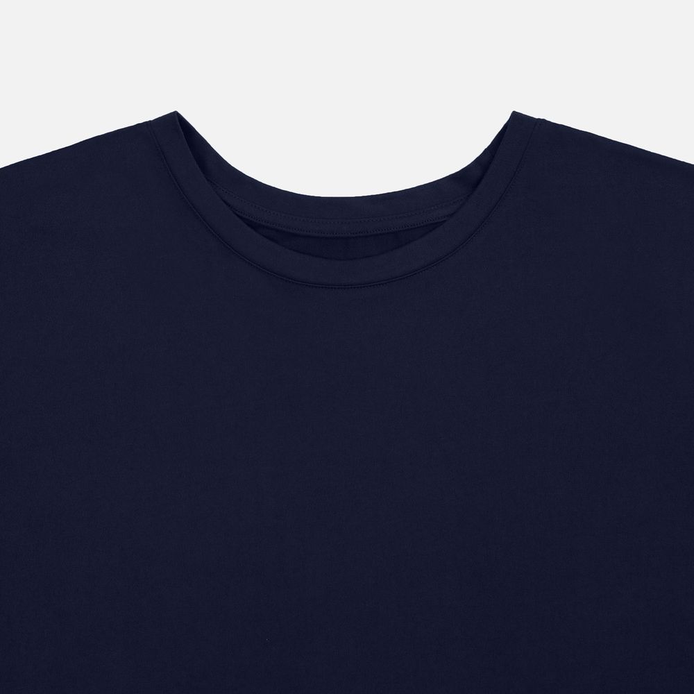 Футболка унисекс Senti, темно-синяя — изображение 5