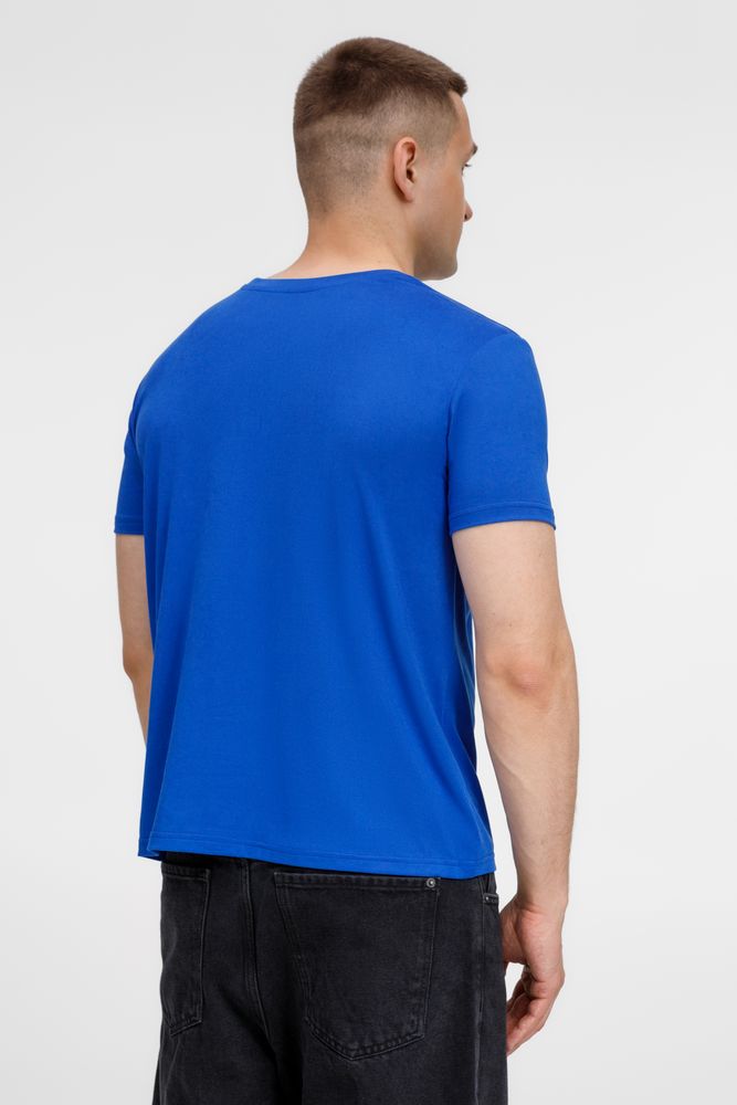 Футболка унисекс Senti, ярко-синяя — изображение 11
