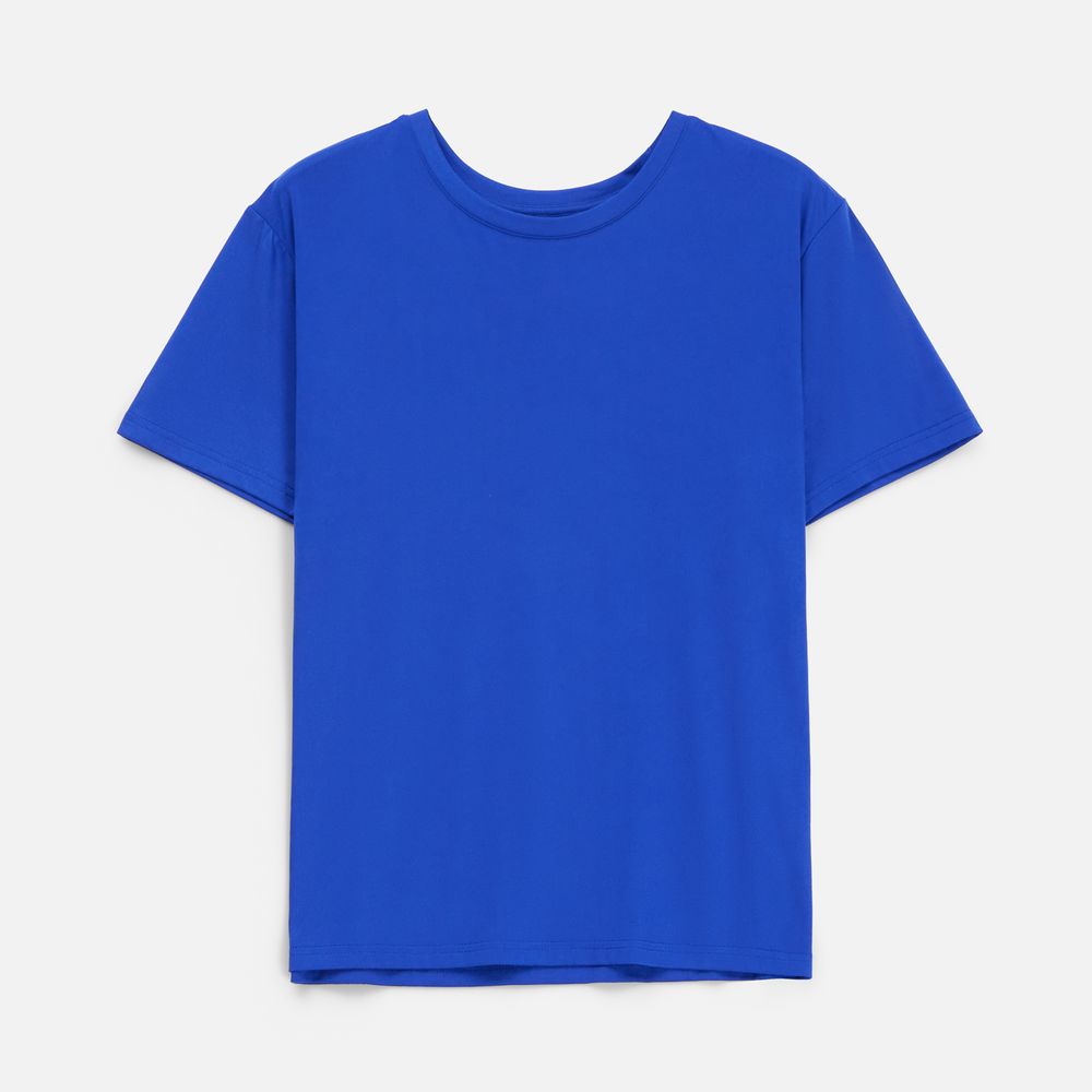 Футболка унисекс Senti, ярко-синяя — изображение 3