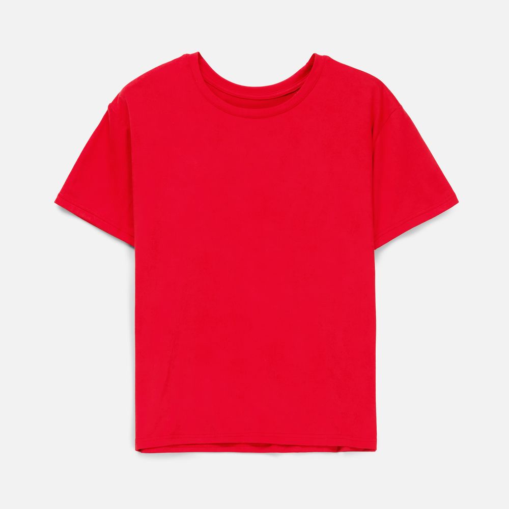 Футболка унисекс Senti, красная — изображение 3