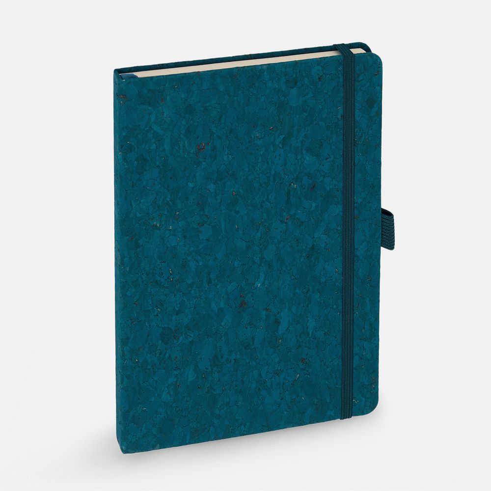 Блокнот Cork County, синий — изображение 3