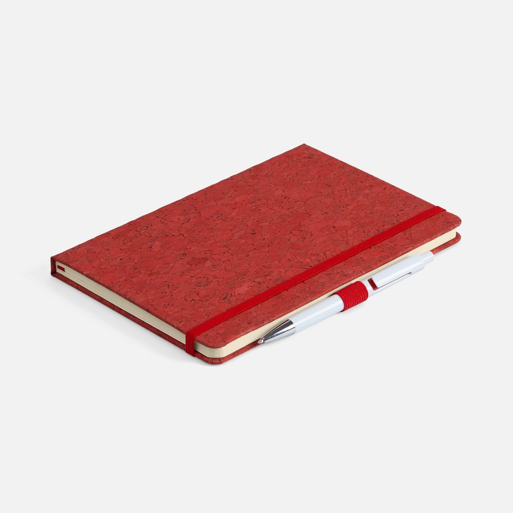 Блокнот Cork County, красный — изображение 8