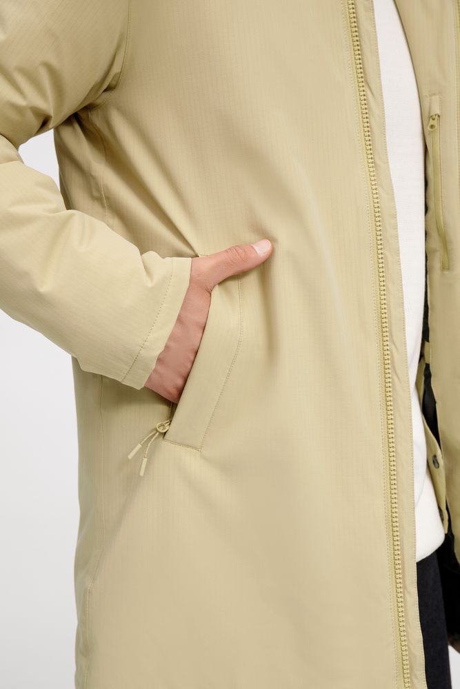 Куртка-парка унисекс Sfera, бежевая — изображение 17