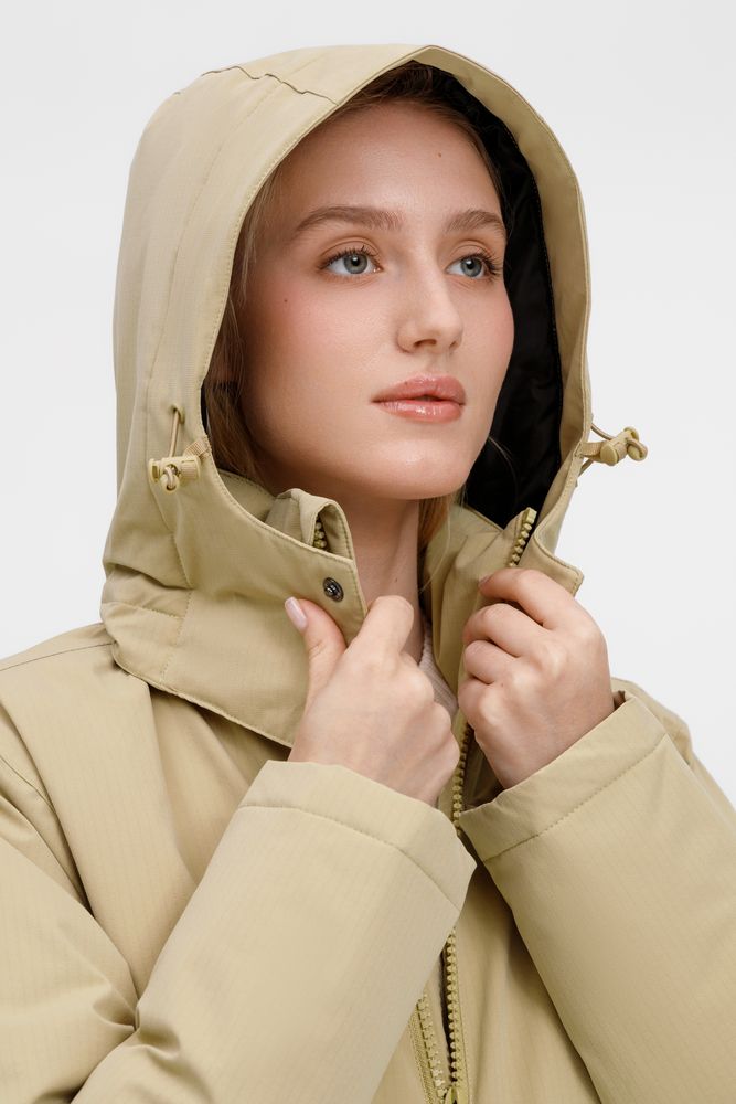 Куртка-парка унисекс Sfera, бежевая — изображение 20