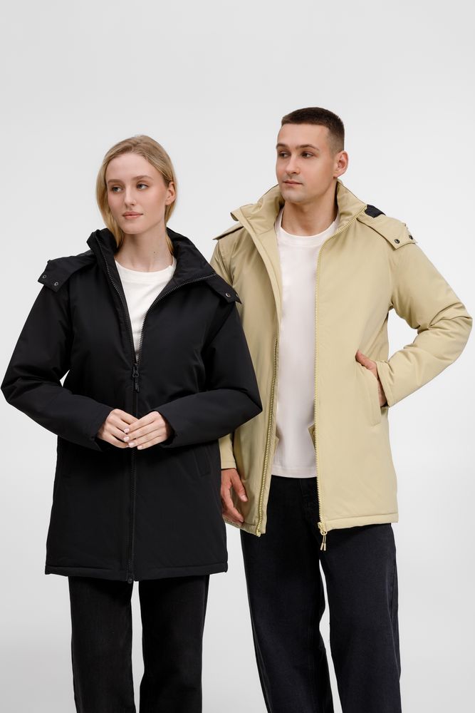 Куртка-парка унисекс Sfera, бежевая — изображение 21