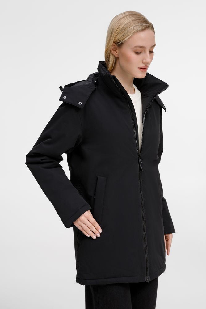Куртка-парка унисекс Sfera, черная — изображение 21