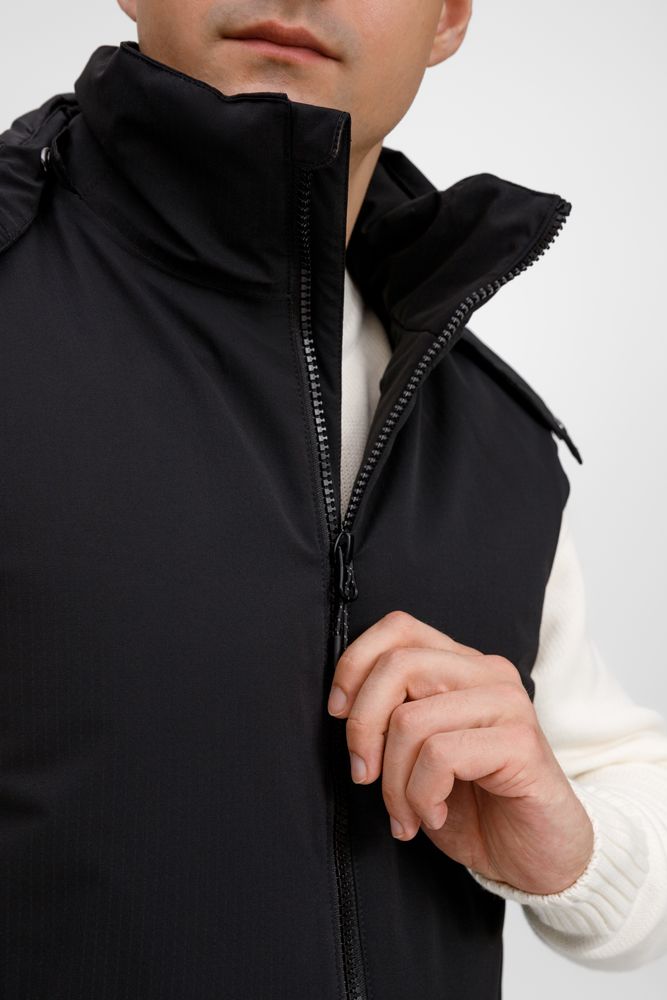 Жилет унисекс Sfera, черный — изображение 20