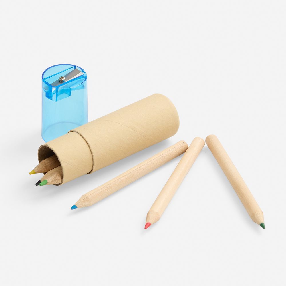 Набор карандашей Pencilvania Office с точилкой, синий — изображение 3