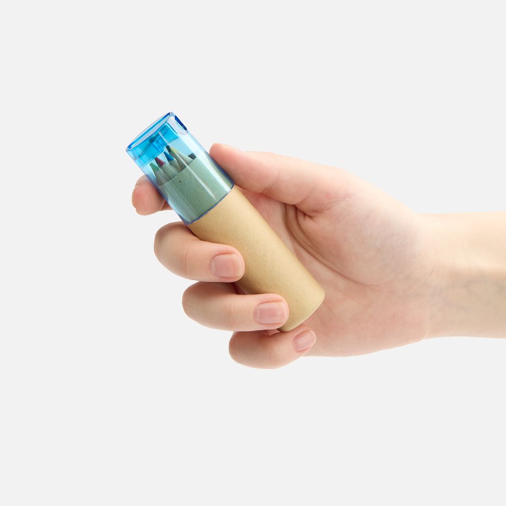 Набор карандашей Pencilvania Office с точилкой, синий — изображение 5