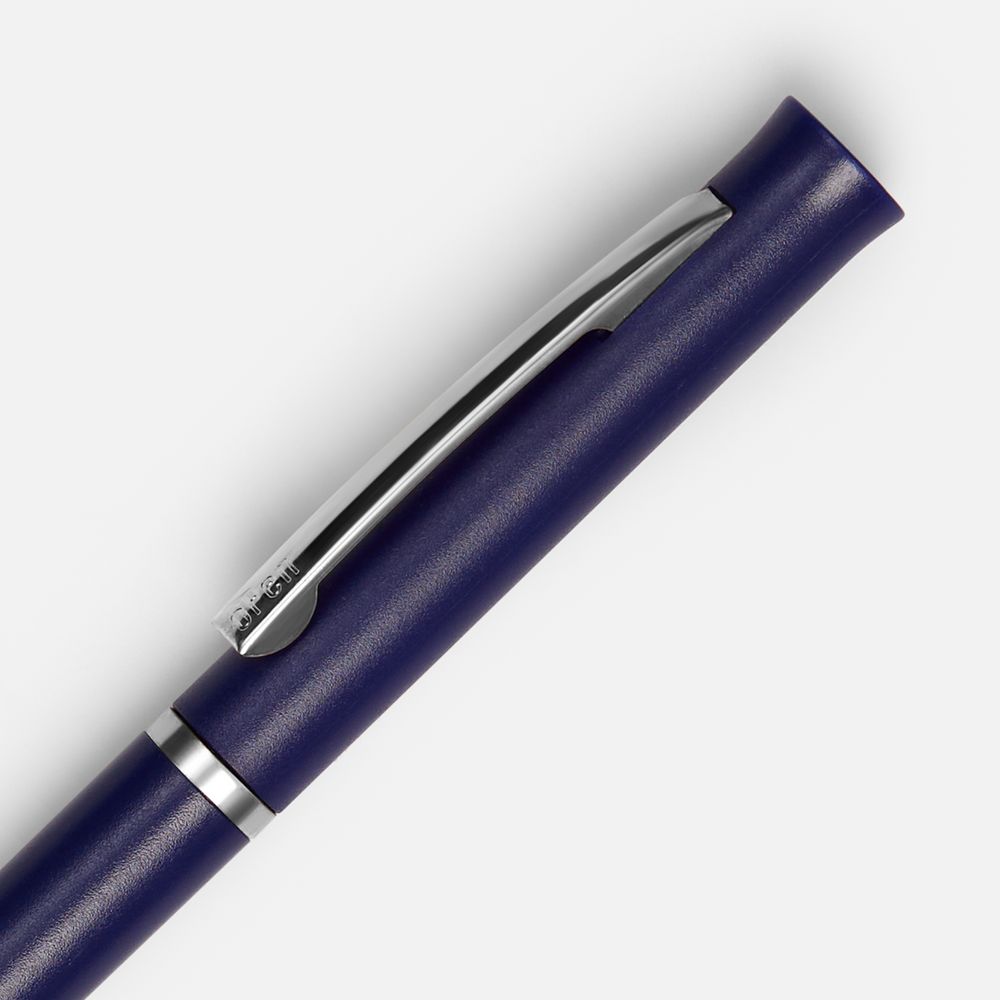 Ручка шариковая Euro Chrome, синяя — изображение 4