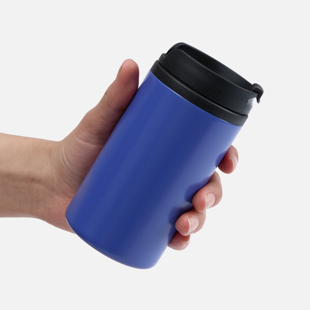 Термостакан Canella, синий матовый — изображение 5