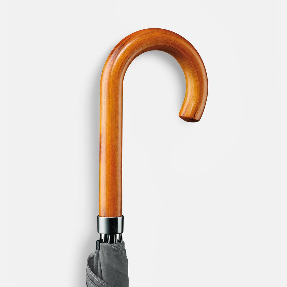 Зонт-трость LockWood, серый — изображение 5