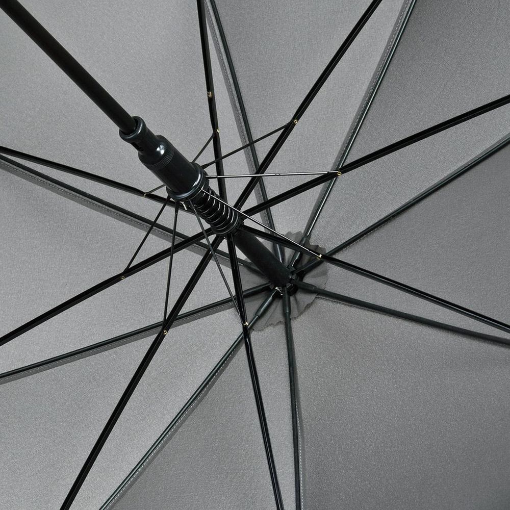 Зонт-трость LockWood, серый — изображение 6