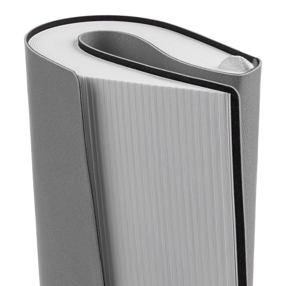 Ежедневник Vivian Metal, недатированный, серый — изображение 5