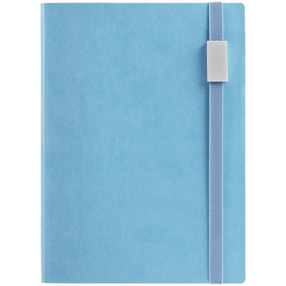 Ежедневник Vivian Metal, недатированный, голубой — изображение 3