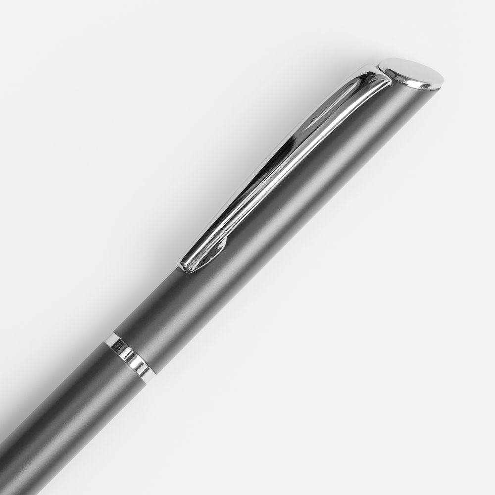 Ручка шариковая Ringa, серая — изображение 4