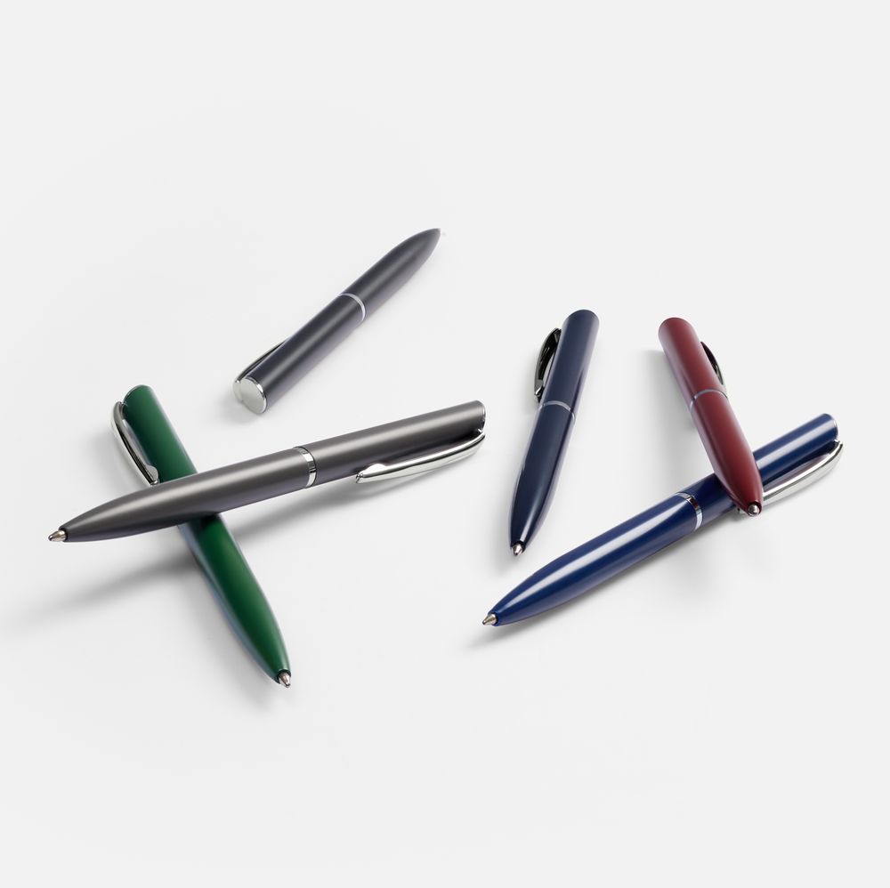 Ручка шариковая Ringa, серая — изображение 6