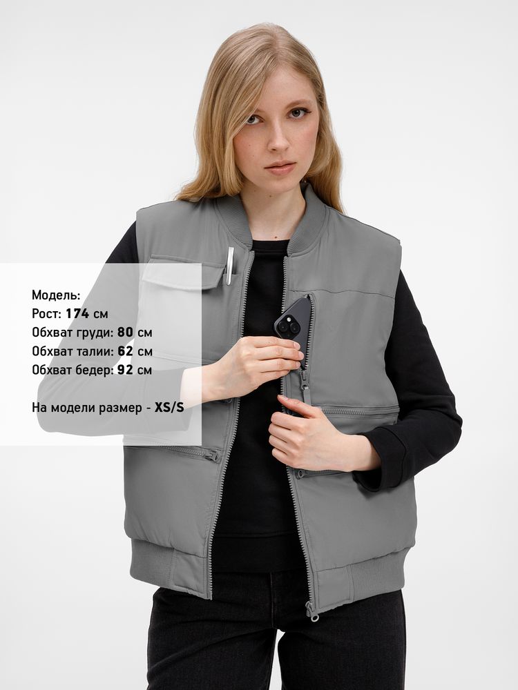 Жилет Hard Work, серый — изображение 10