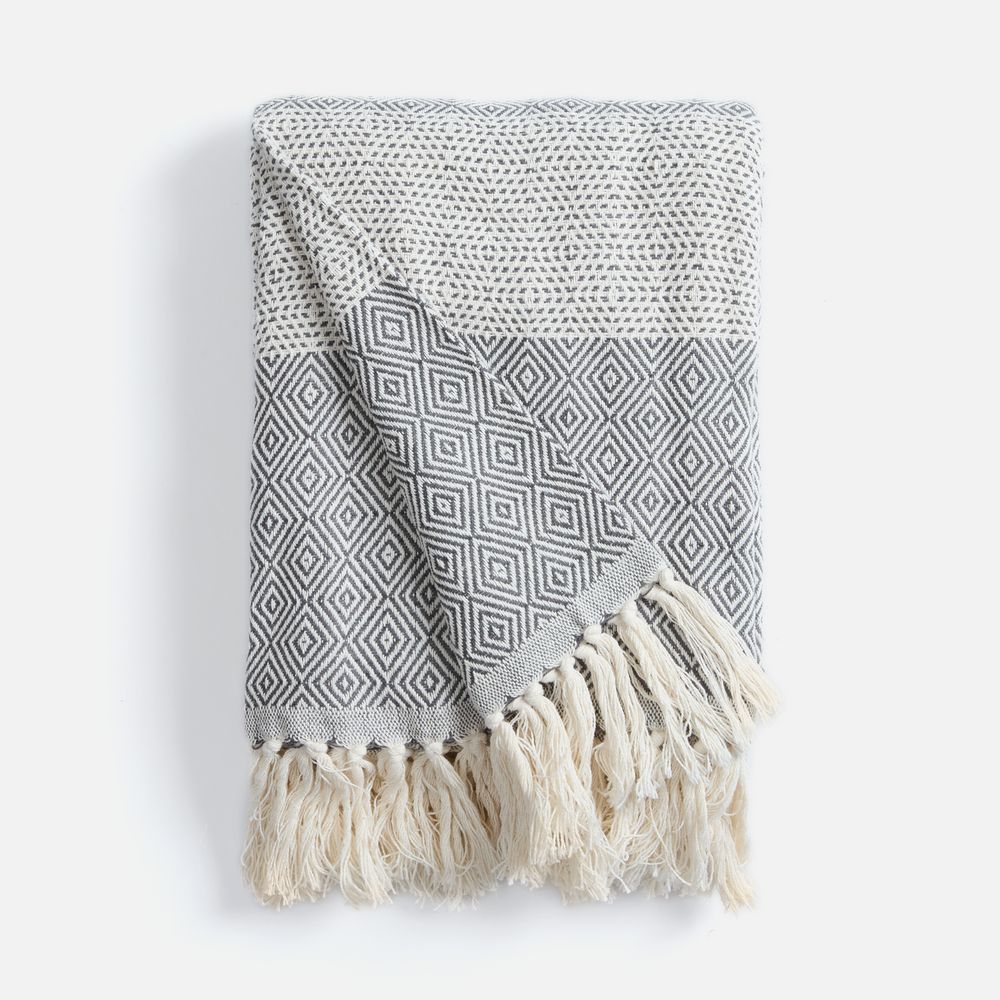 Плед Ladakh, серый — изображение 4