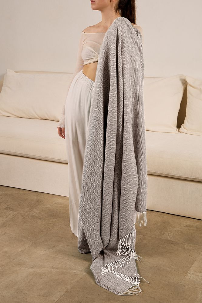 Плед «Гирвас», бежевый — изображение 9