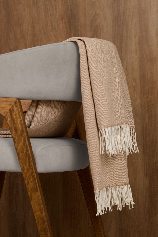 Плед «Гирвас», бежевый — изображение 10