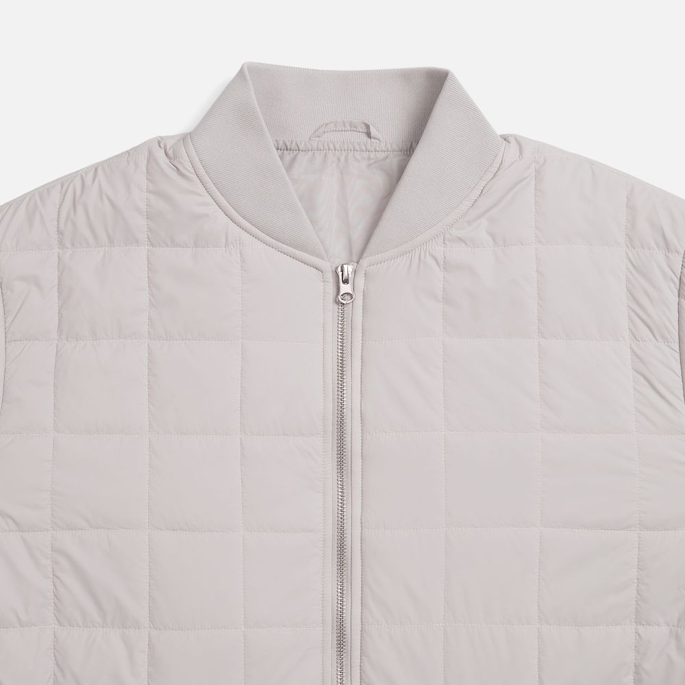 Куртка унисекс Warmbridge, светло-серая — изображение 4