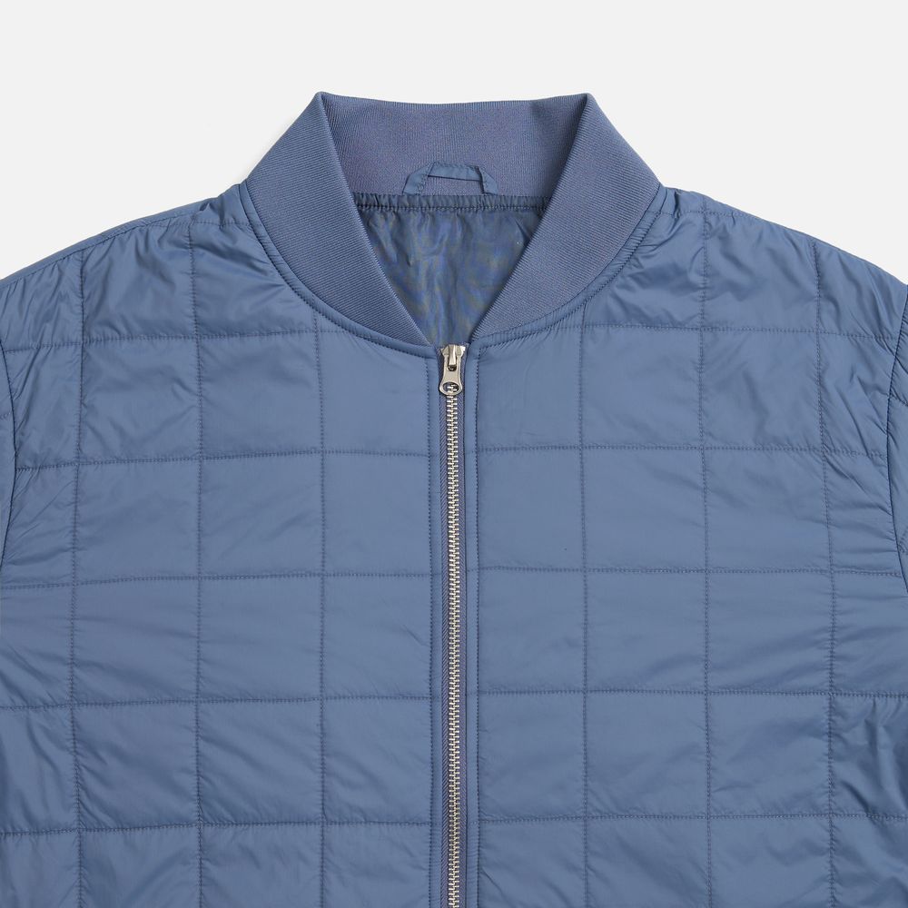 Куртка унисекс Warmbridge, синяя (джинс) — изображение 4