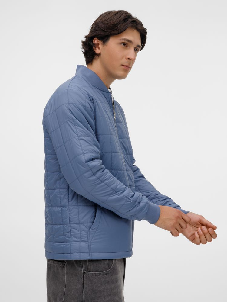 Куртка унисекс Warmbridge, синяя (джинс) — изображение 10