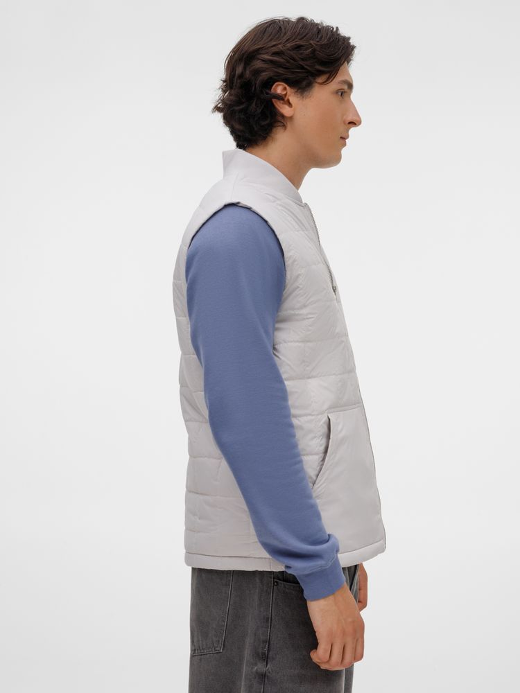 Жилет унисекс Warmbridge, светло-серый — изображение 8