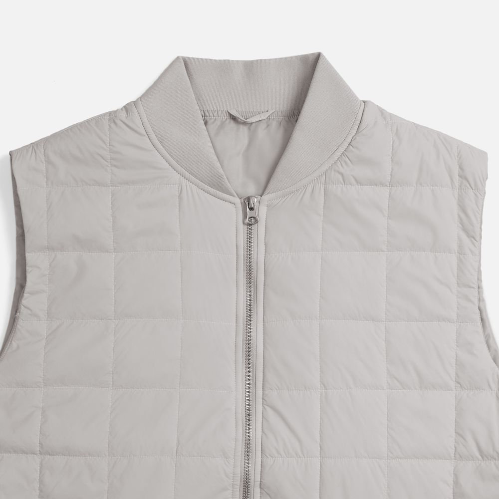 Жилет унисекс Warmbridge, светло-серый — изображение 4