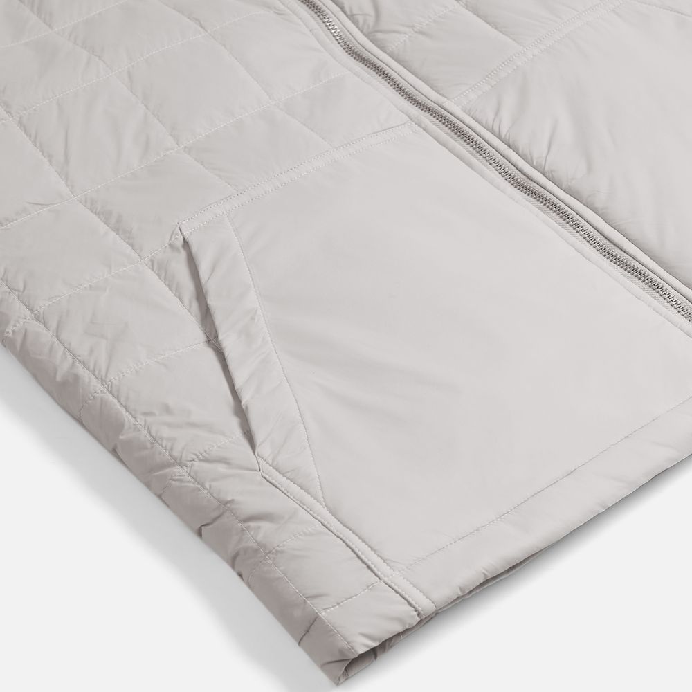 Жилет унисекс Warmbridge, светло-серый — изображение 5