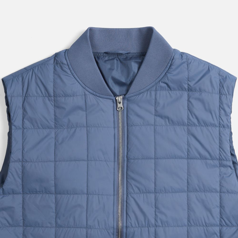 Жилет унисекс Warmbridge, синий (джинс) — изображение 4