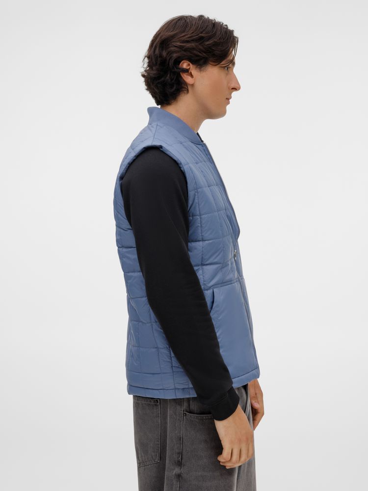 Жилет унисекс Warmbridge, синий (джинс) — изображение 8