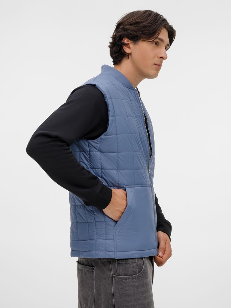 Жилет унисекс Warmbridge, синий (джинс) — изображение 9