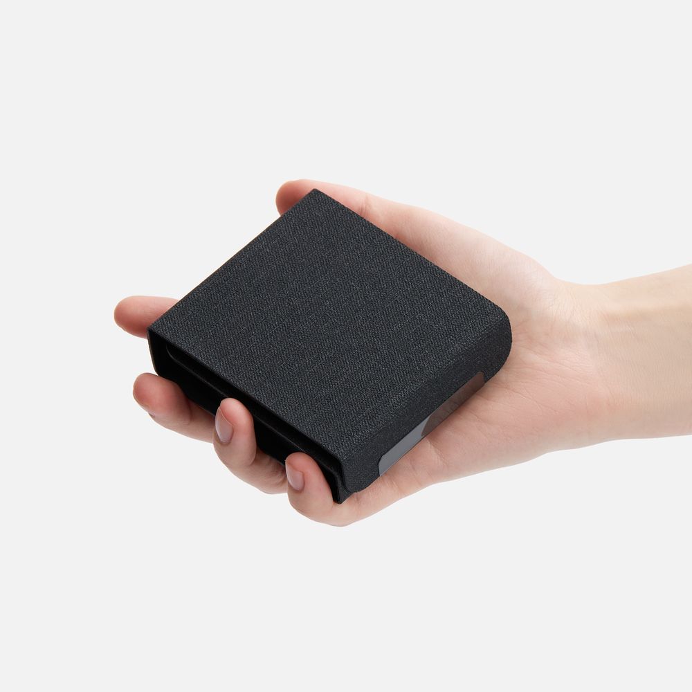 Складная станция беспроводной зарядки triFlex Light, черная — изображение 5