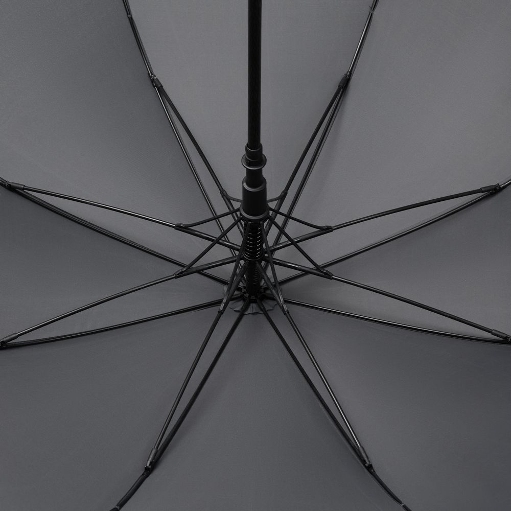 Зонт-трость Simple Golf, серый — изображение 4