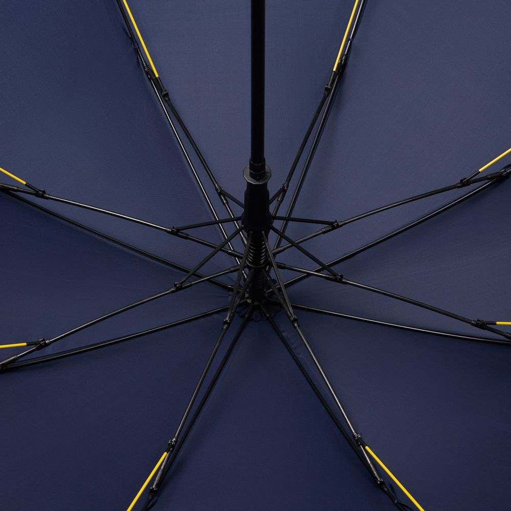 Зонт-трость Rainzee, темно-синий — изображение 4