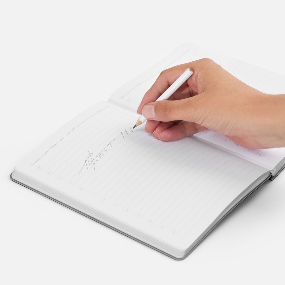 Карандаш простой Mini, белый — изображение 3