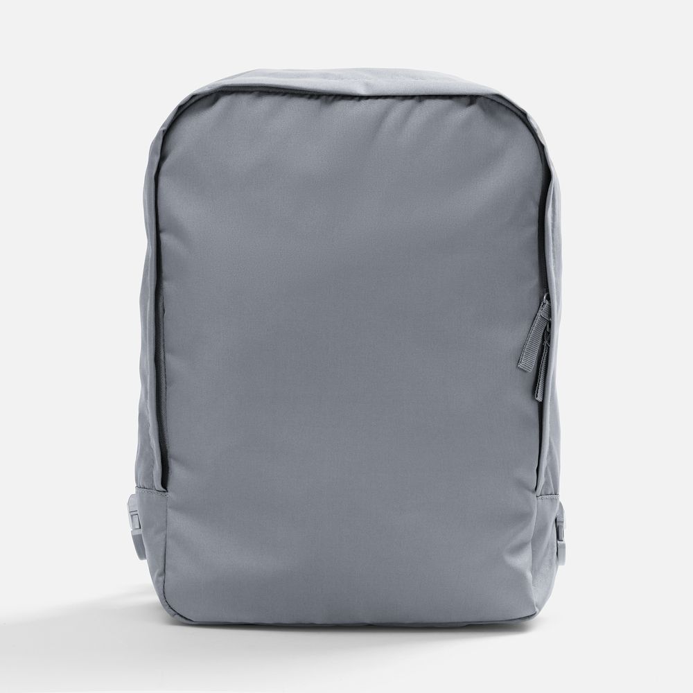 Рюкзак B2, серый с оранжевыми стропами — изображение 3