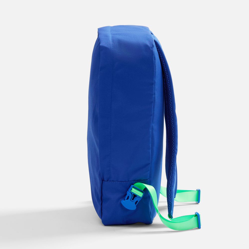 Рюкзак B2, синий с зелеными стропами — изображение 4