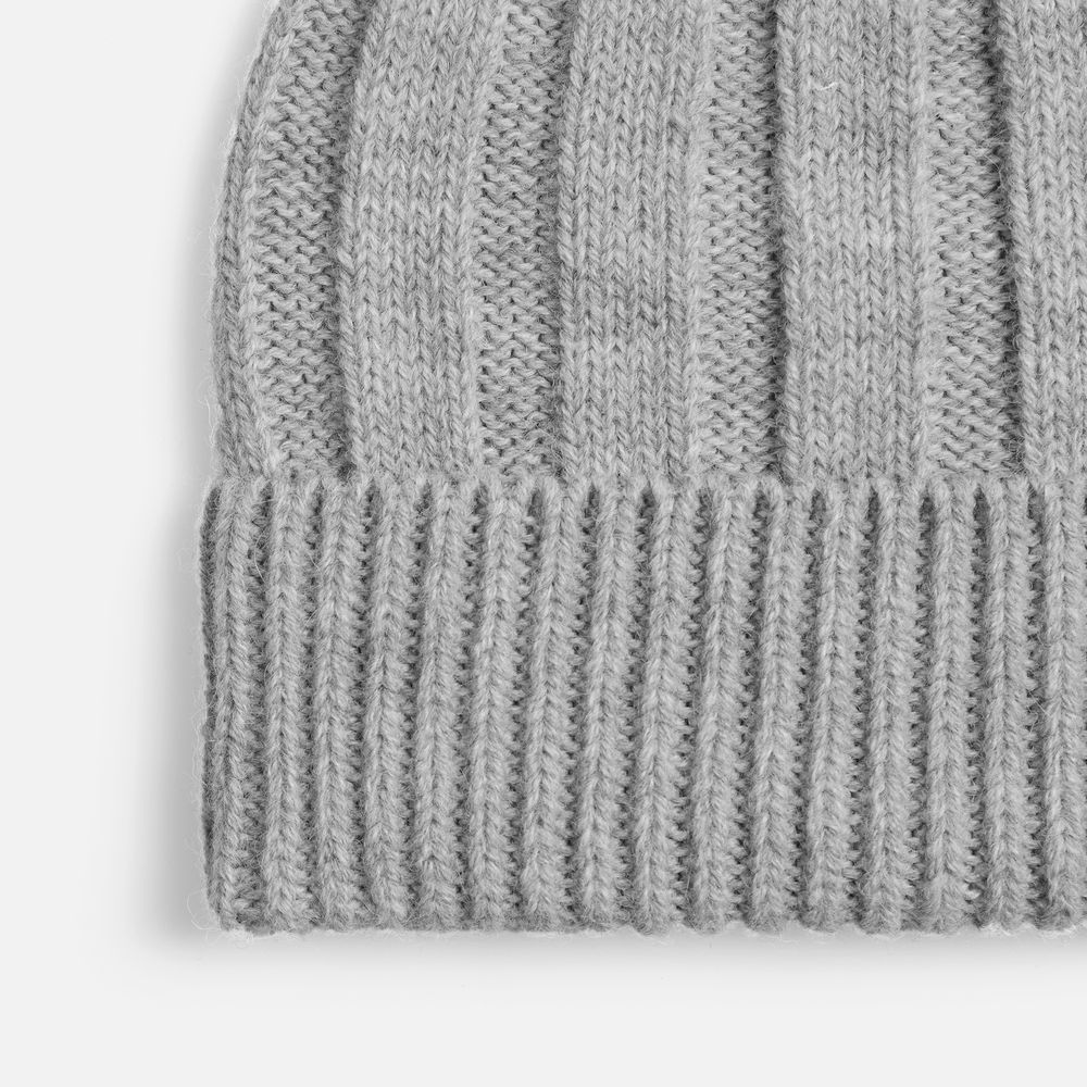 Шапка Bellish, светло-серый меланж — изображение 3