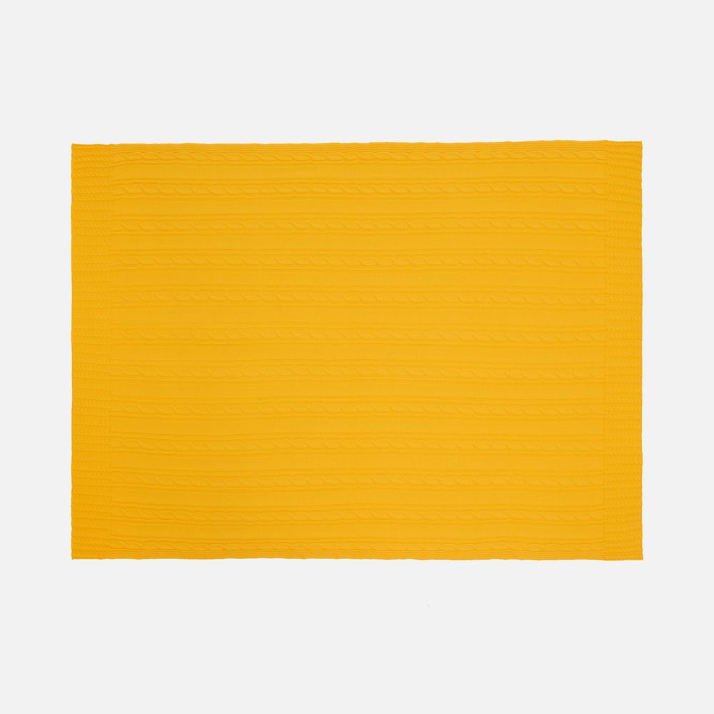 Плед Remitti, желтый — изображение 5