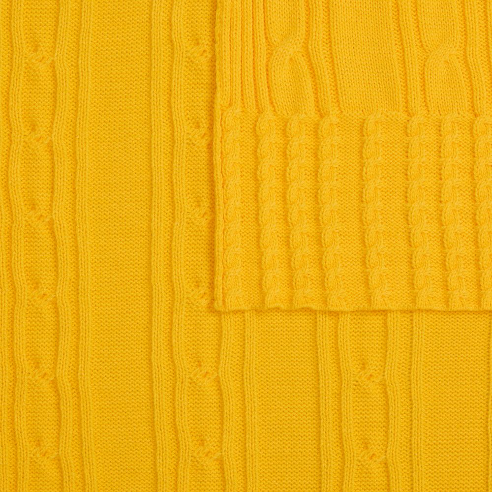 Плед Remitti, желтый — изображение 4