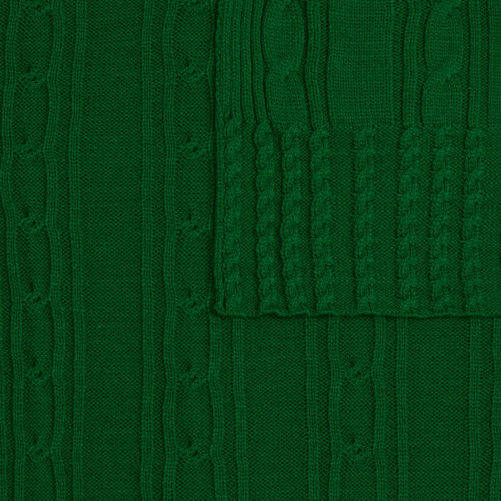 Плед Remitti, глубокий зеленый — изображение 4